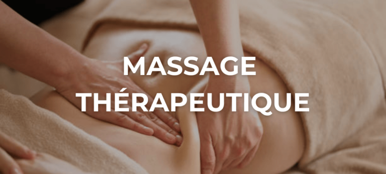 Massage thérapeutique pour perdre du poids